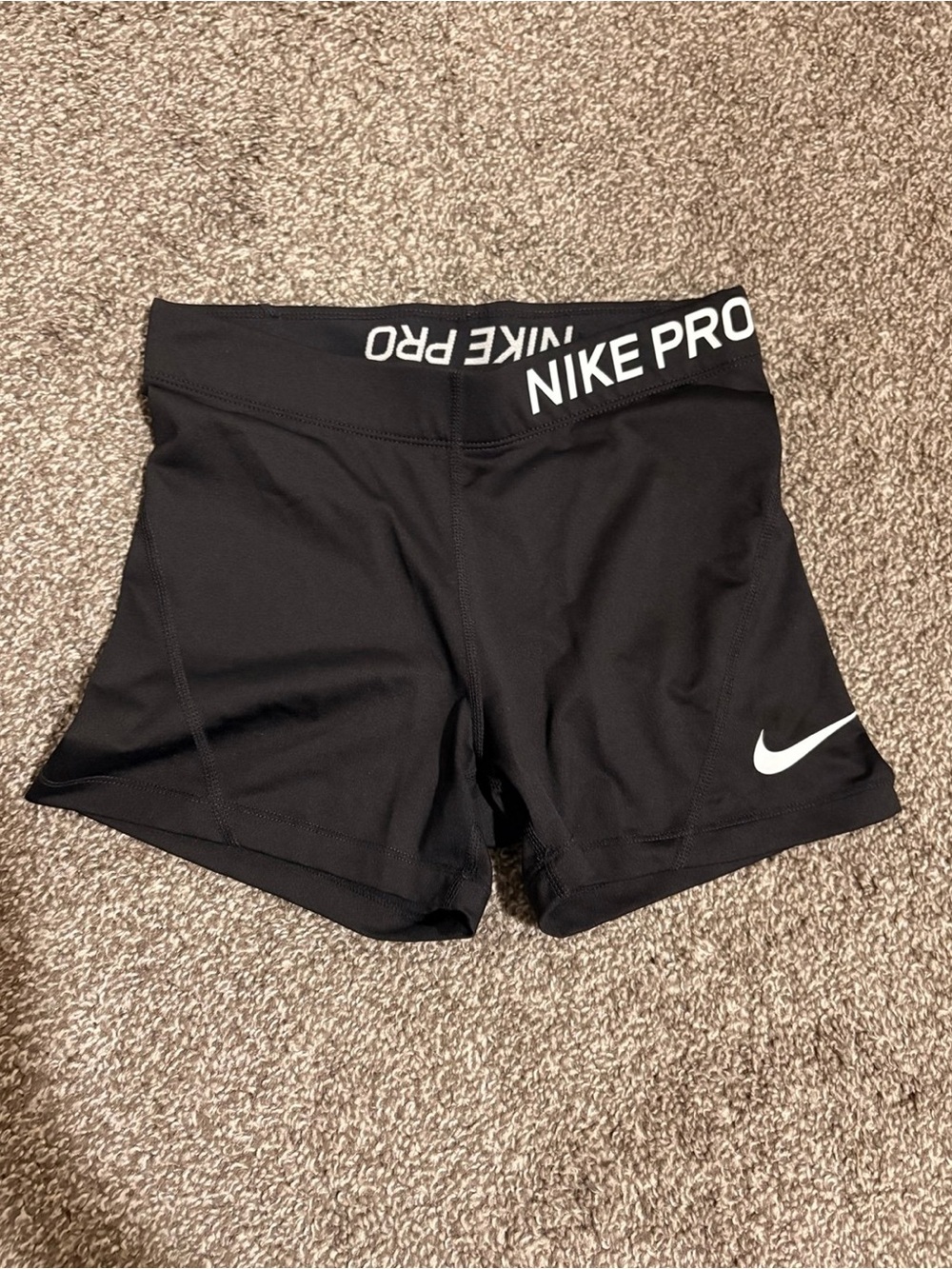Nike Pro Women's Black Athletic Compression Shorts